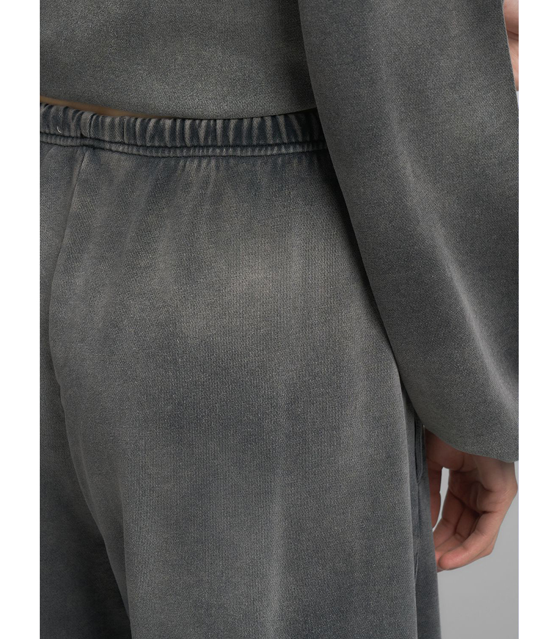 ワイドレッグフリースパンツ 詳細画像 ダークグレー 6